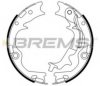 BREMSI GF0807 Brake Shoe Set, parking brake